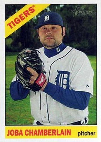 #559 Joba Chamberlain - Detroit Tigers - 2015 Topps Heritage Baseball