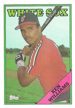 #559 Ken Williams - Chicago White Sox - 1988 Topps Baseball