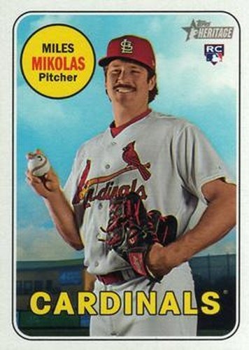 #559 Miles Mikolas - St. Louis Cardinals - 2018 Topps Heritage Baseball