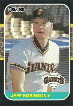 #559 Jeff Robinson - San Francisco Giants - 1987 Donruss Baseball