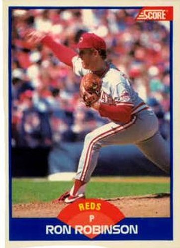 #559 Ron Robinson - Cincinnati Reds - 1989 Score Baseball