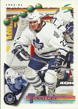 #55 Todd Gill - Toronto Maple Leafs - 1994-95 Score Hockey