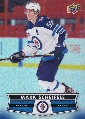 #55 Mark Scheifele - Winnipeg Jets - 2021-22 Upper Deck Tim Hortons Hockey