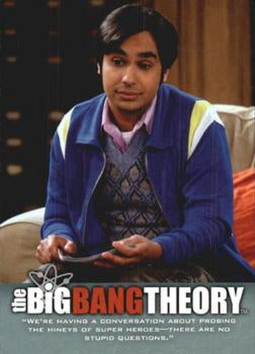 #55 "We're having a conversation about probing the hin - 2013 Big Bang Theory Seasons 3 & 4