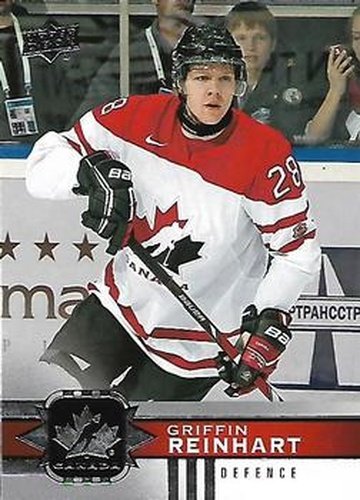 #55 Griffin Reinhart - Canada - 2017-18 Upper Deck Canadian Tire Team Canada Hockey