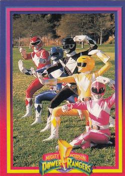 #55 A Powerful Force - 1994 Collect-A-Card Power Rangers