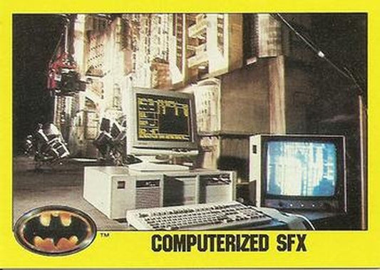 #255 Computerized SFX - 1989 Topps Batman