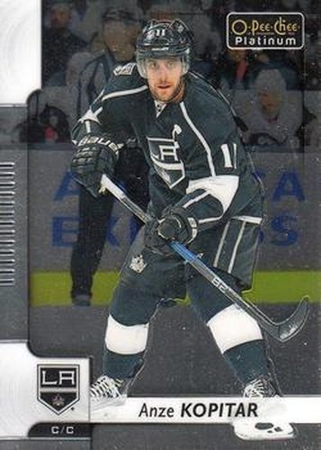 #55 Anze Kopitar - Los Angeles Kings - 2017-18 O-Pee-Chee Platinum Hockey