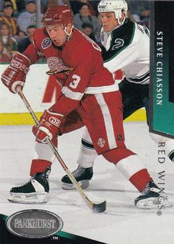 #55 Steve Chiasson - Detroit Red Wings - 1993-94 Parkhurst Hockey