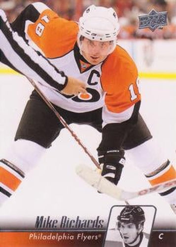 #55 Mike Richards - Philadelphia Flyers - 2010-11 Upper Deck Hockey