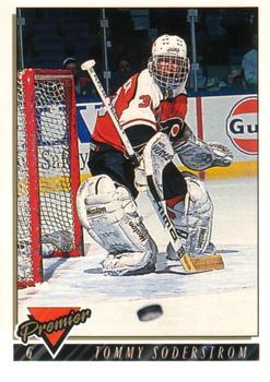 #55 Tommy Soderstrom - Philadelphia Flyers - 1993-94 O-Pee-Chee Premier Hockey