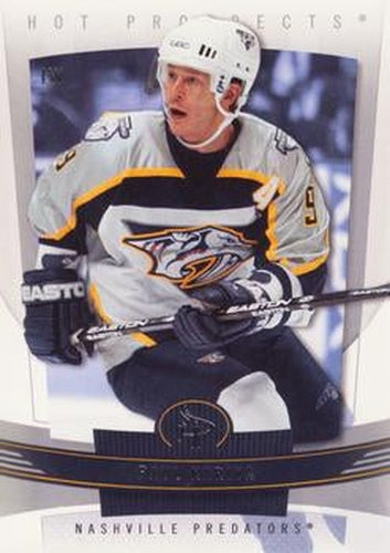 #55 Paul Kariya - Nashville Predators - 2006-07 Fleer Hot Prospects Hockey