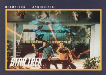 #55 Operation - Annihilate! - 1991 Impel Star Trek 25th Anniversary