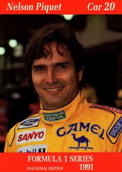 #55 Nelson Piquet - Benetton - 1991 Carms Formula 1 Racing