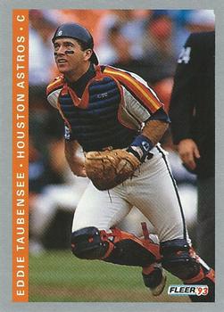 #55 Eddie Taubensee - Houston Astros - 1993 Fleer Baseball