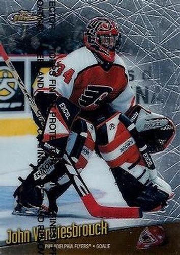 #55 John Vanbiesbrouck - Philadelphia Flyers - 1998-99 Finest Hockey