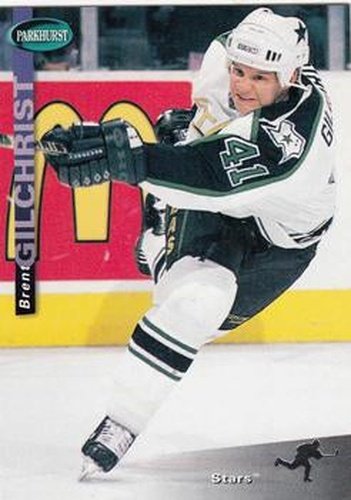 #55 Brent Gilchrist - Dallas Stars - 1994-95 Parkhurst Hockey