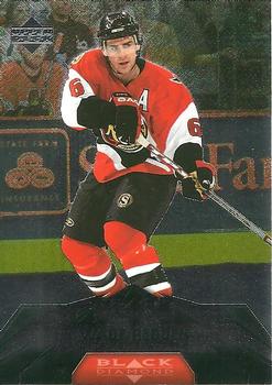 #55 Wade Redden - Ottawa Senators - 2007-08 Upper Deck Black Diamond Hockey