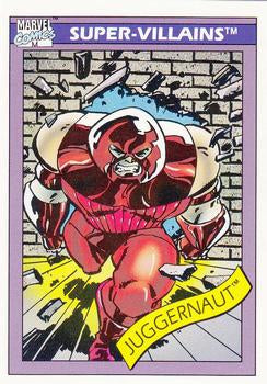 #55 Juggernaut - 1990 Impel Marvel Universe
