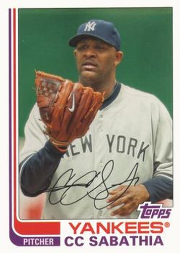 #55 CC Sabathia - New York Yankees - 2013 Topps Archives Baseball