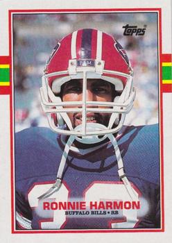 #55 Ronnie Harmon - Buffalo Bills - 1989 Topps Football