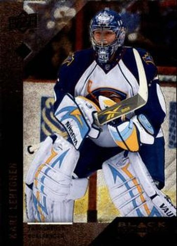 #55 Kari Lehtonen - Atlanta Thrashers - 2009-10 Upper Deck Black Diamond Hockey
