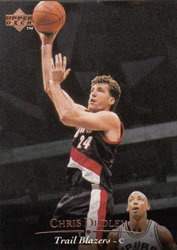 #55 Chris Dudley - Portland Trail Blazers - 1995-96 Upper Deck Basketball