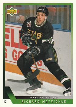#55 Richard Matvichuk - Dallas Stars - 1993-94 Upper Deck Hockey