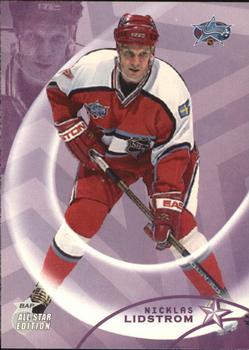 #55 Nicklas Lidstrom - Detroit Red Wings - 2002-03 Be a Player All-Star Edition Hockey