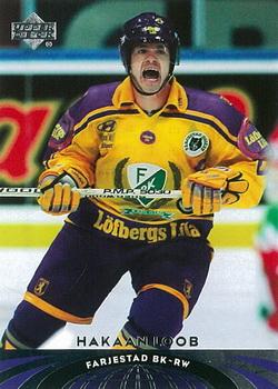 #55 Hakan Loob - Farjestads BK Karlstad - 2004-05 UD All-World Edition Hockey