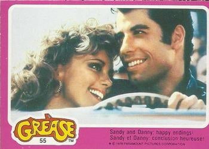 #55 Sandy and Danny: Happy Endings! - 1978 O-Pee-Chee Grease