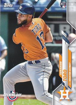 #55 Abraham Toro - Houston Astros - 2020 Topps Opening Day Baseball