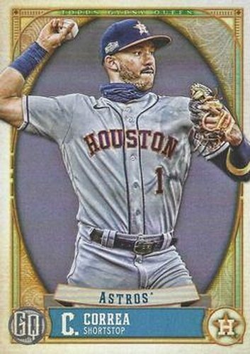 #55 Carlos Correa - Houston Astros - 2021 Topps Gypsy Queen Baseball