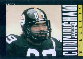 #355 Bennie Cunningham - Pittsburgh Steelers - 1985 Topps Football