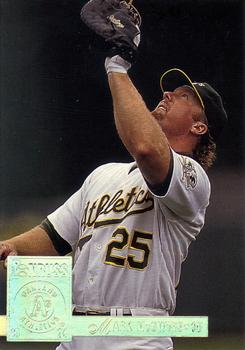 #55 Mark McGwire - Oakland Athletics - 1994 Donruss Baseball - Special Edition