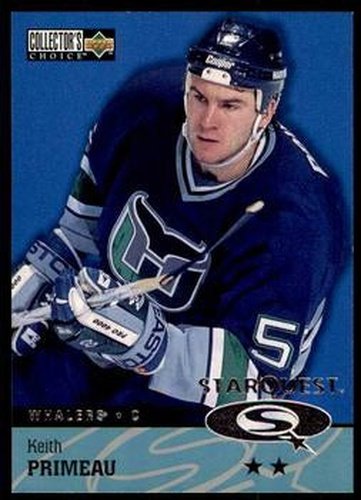 #SQ55 Keith Primeau - Hartford Whalers - 1997-98 Collector's Choice Hockey - StarQuest