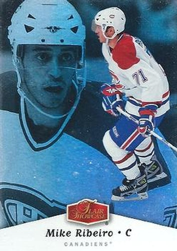 #55 Mike Ribeiro - Montreal Canadiens - 2006-07 Flair Showcase Hockey