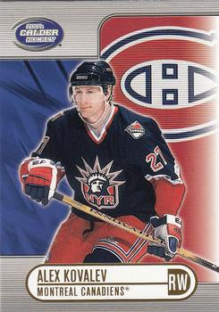 #55 Alex Kovalev - Montreal Canadiens - 2003-04 Pacific Calder Hockey