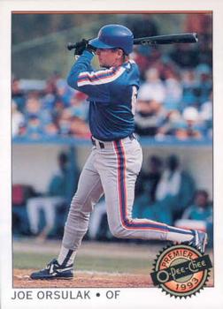 #55 Joe Orsulak - New York Mets - 1993 O-Pee-Chee Premier Baseball