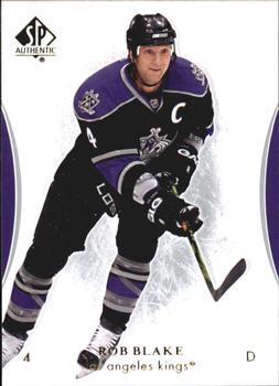 #55 Rob Blake - Los Angeles Kings - 2007-08 SP Authentic Hockey