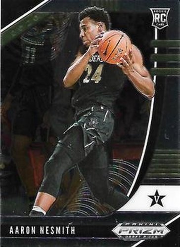 #55 Aaron Nesmith - Vanderbilt Commodores - 2020 Panini Prizm Draft Picks Collegiate Basketball