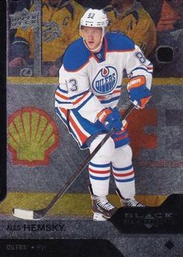 #55 Ales Hemsky - Edmonton Oilers - 2013-14 Upper Deck Black Diamond Hockey