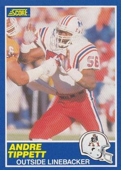 #55 Andre Tippett - New England Patriots - 1989 Score Football
