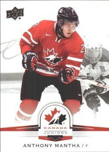 #55 Anthony Mantha - Canada - 2014-15 Upper Deck Team Canada Juniors Hockey