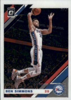 #55 Ben Simmons - Philadelphia 76ers - 2019-20 Donruss Optic Basketball