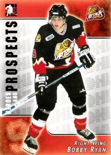 #55 Bobby Ryan - Owen Sound Attack - 2004-05 In The Game Heroes and Prospects Hockey