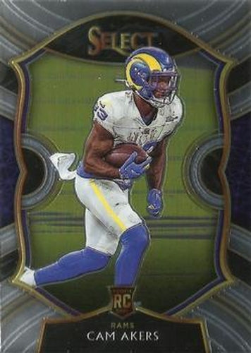 #55 Cam Akers - Los Angeles Rams - 2020 Panini Select Football