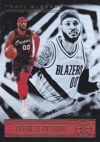 #55 Carmelo Anthony - Portland Trail Blazers - 2020-21 Panini Illusions Basketball