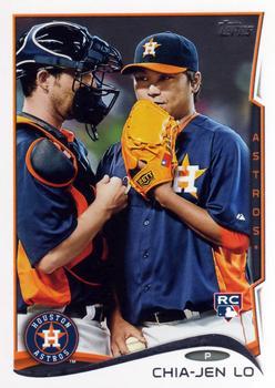 #55 Chia-Jen Lo - Houston Astros - 2014 Topps Baseball
