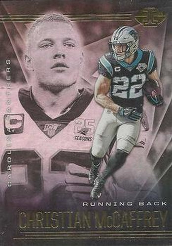 #55 Christian McCaffrey - Carolina Panthers - 2020 Panini Illusions Football